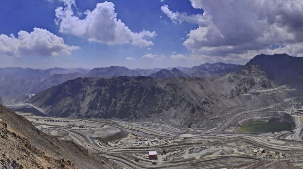 Imagen de mina Los Bronces, Chile